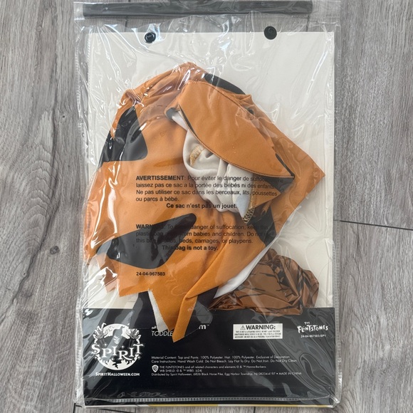 Spirit Kids Prehistoric Costume - White and Brown - Picture 6 of 10